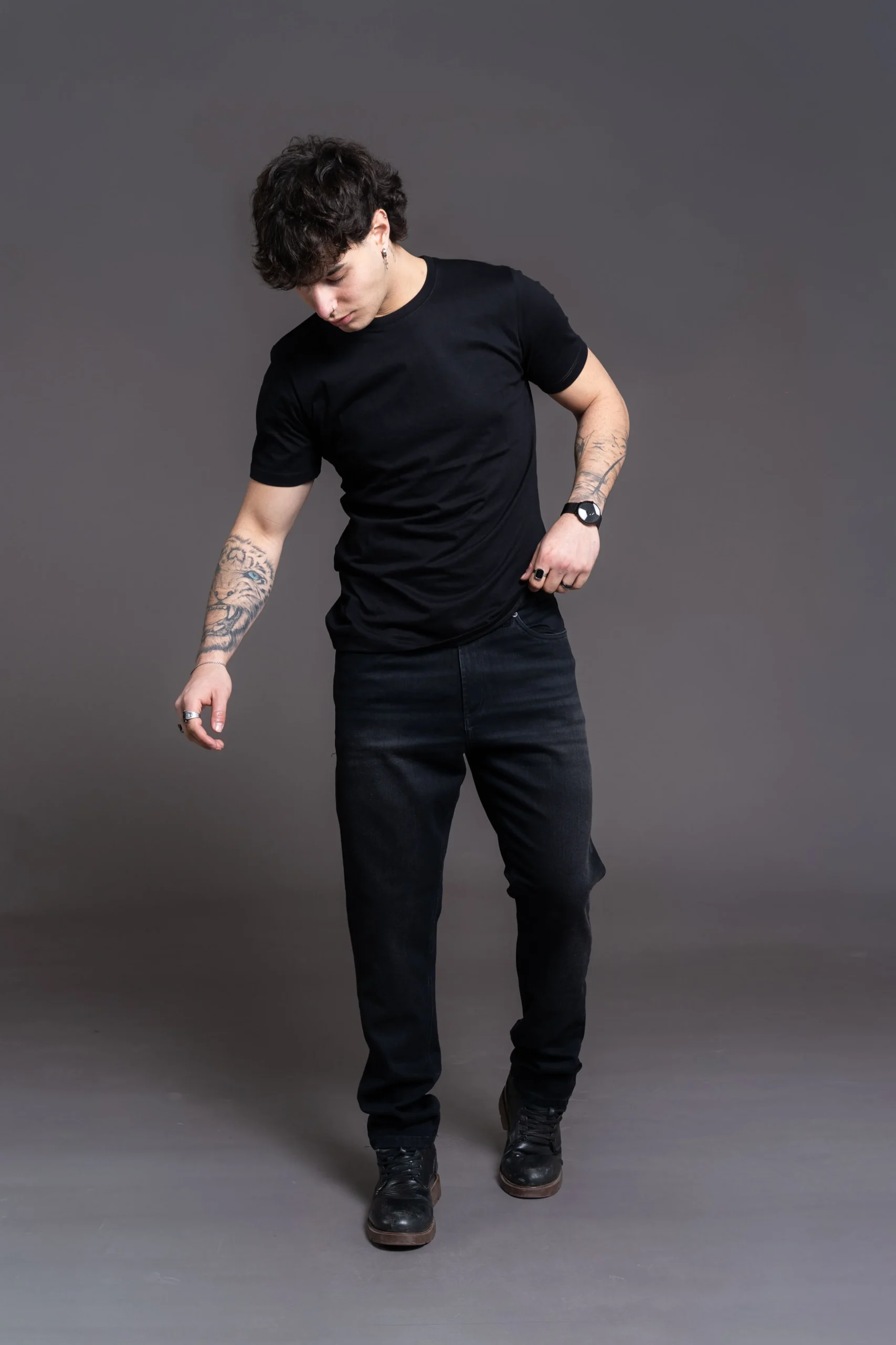 Slim Fit Black