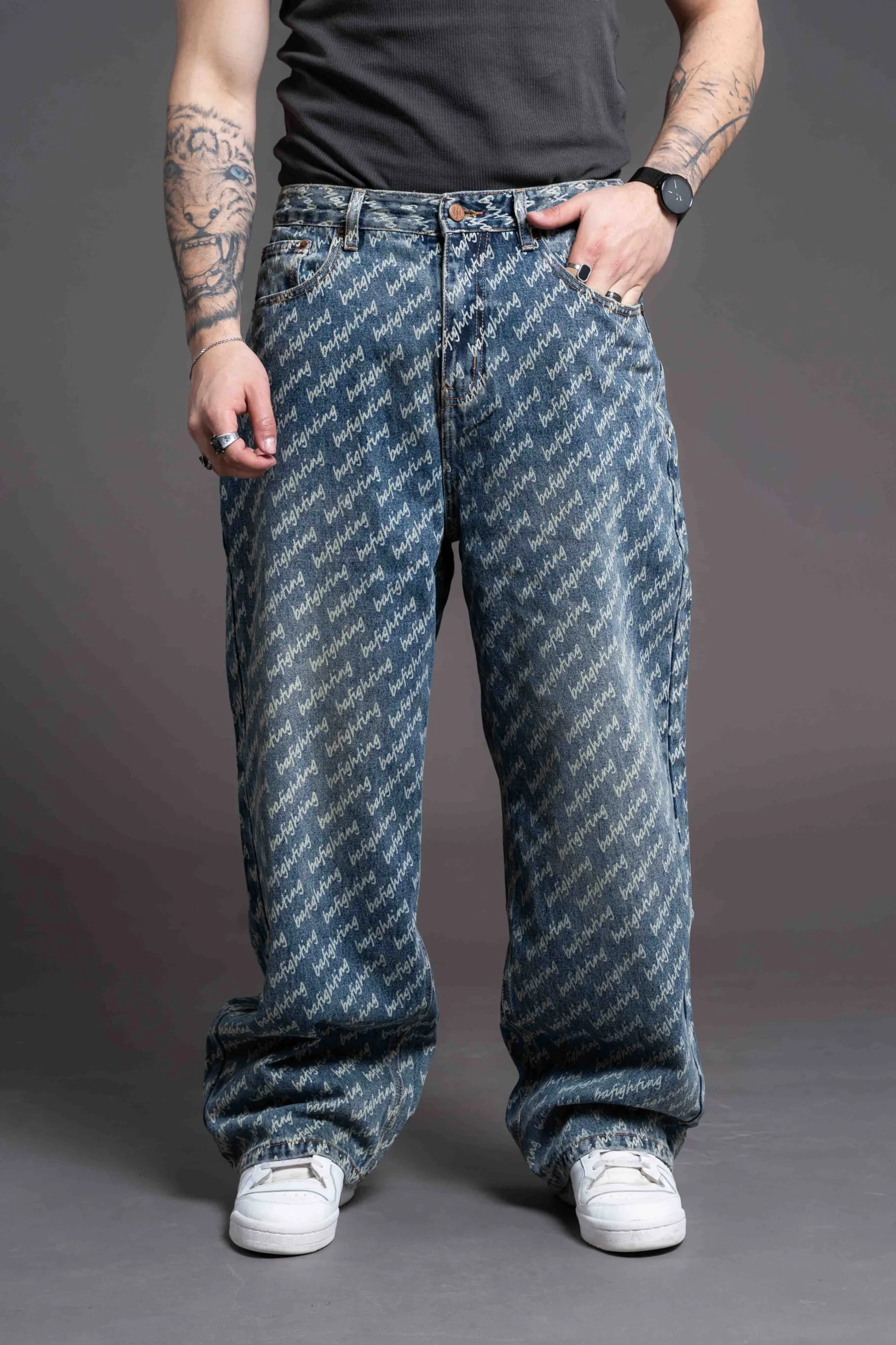 Alternative view of Jeans Baggy Signature