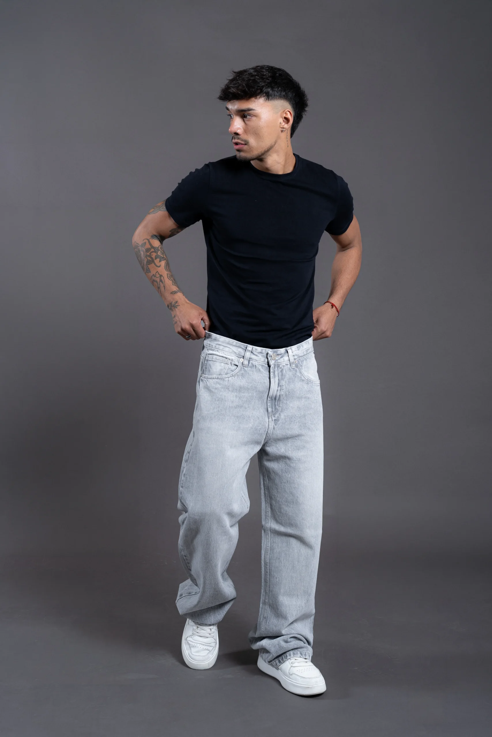 Baggy Grey Silver