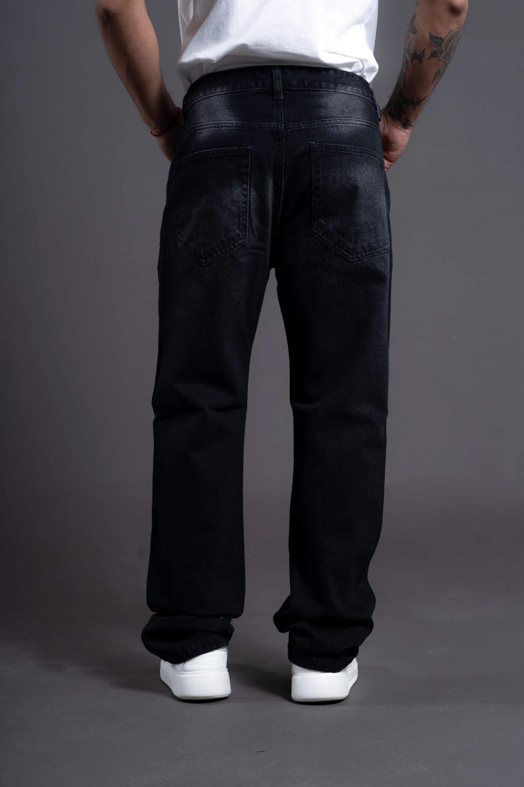 Jean Relaxed Shadow Black - Imagen 4