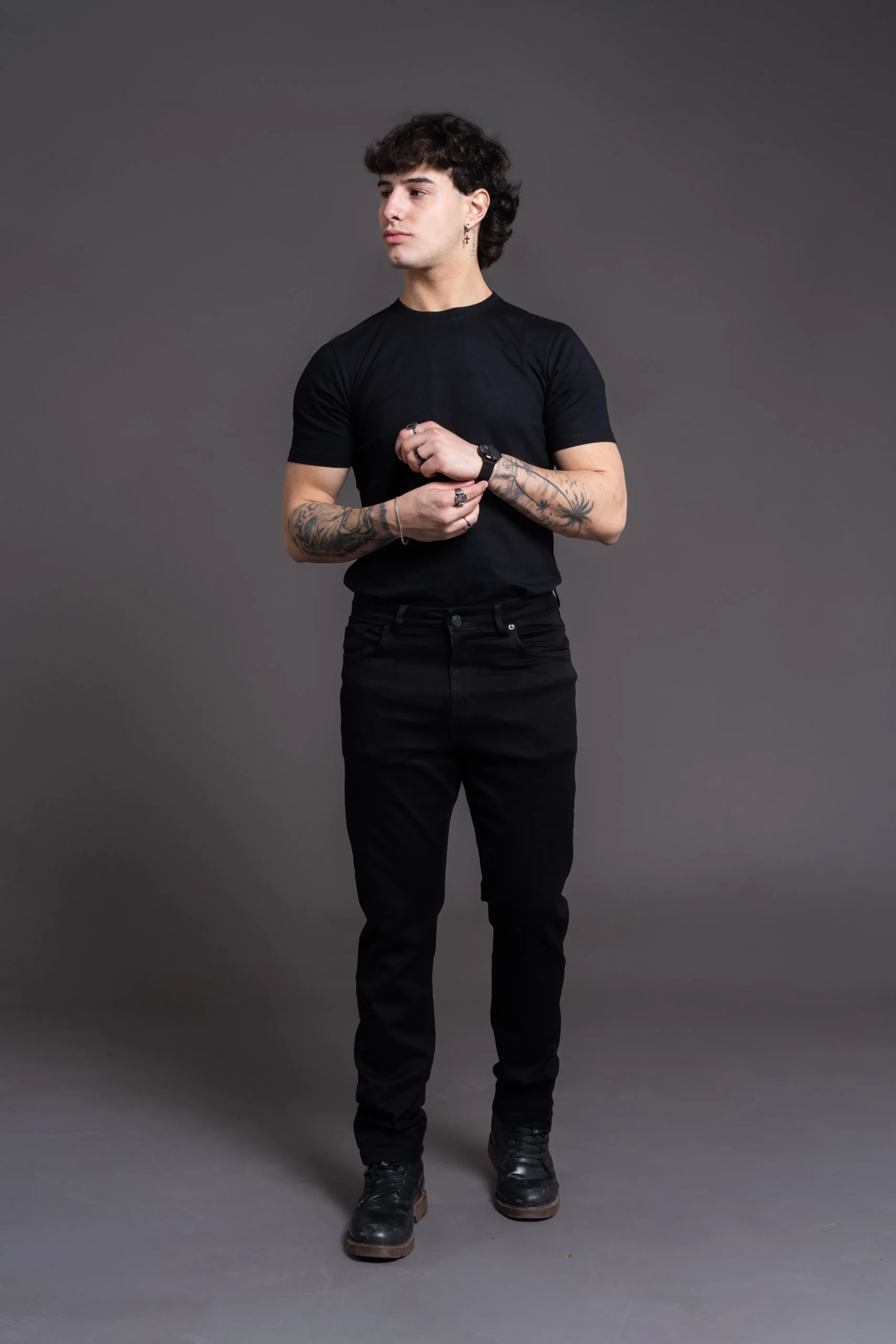 Jeans Slim Fit Black