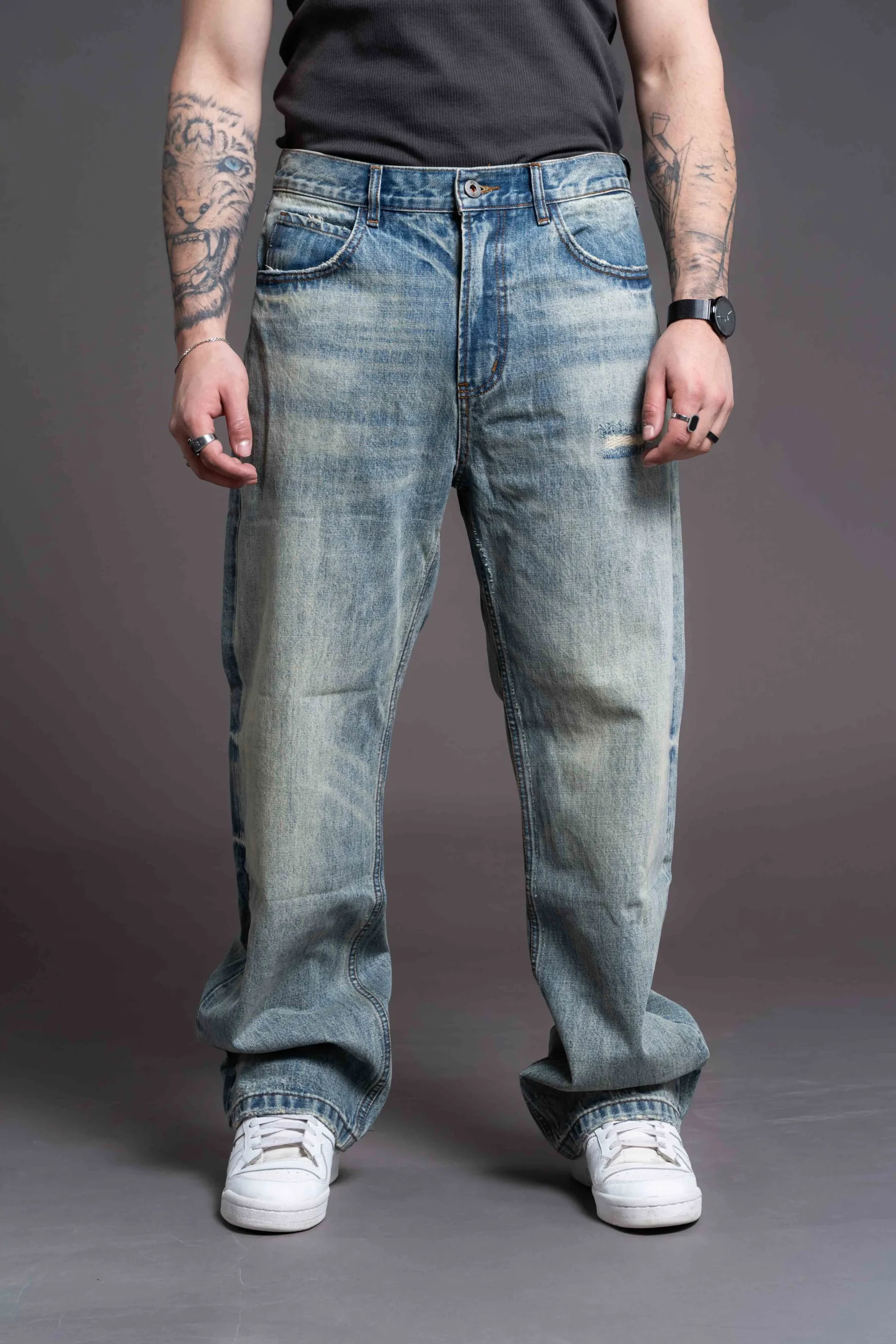Alternative view of Jeans Relaxed Olived