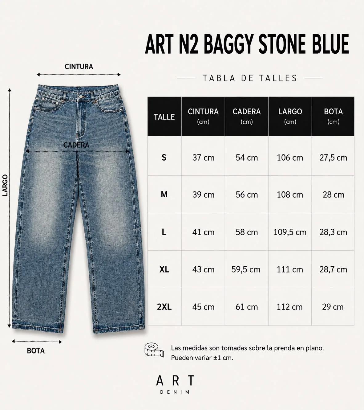 Baggy Vintage Blue - Imagen 6