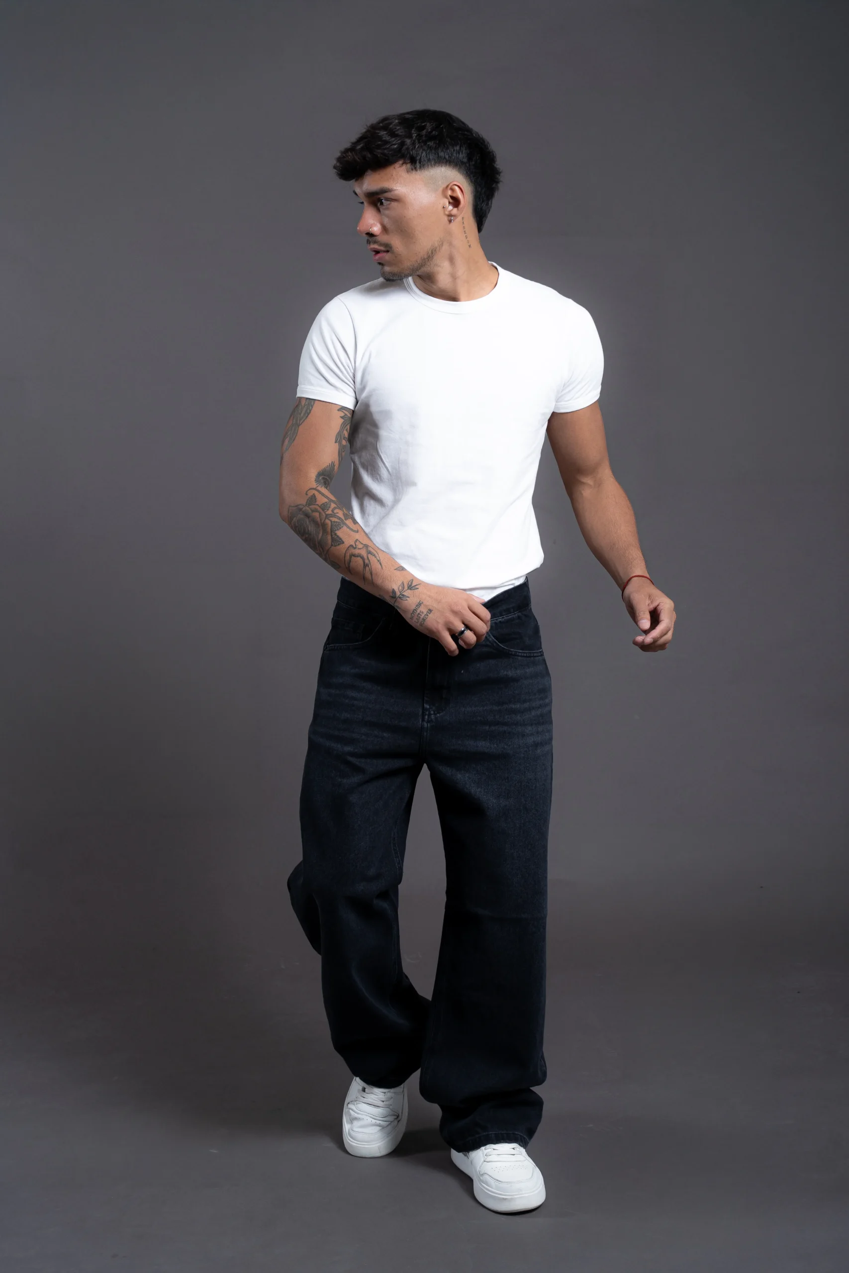 Jeans Baggy black