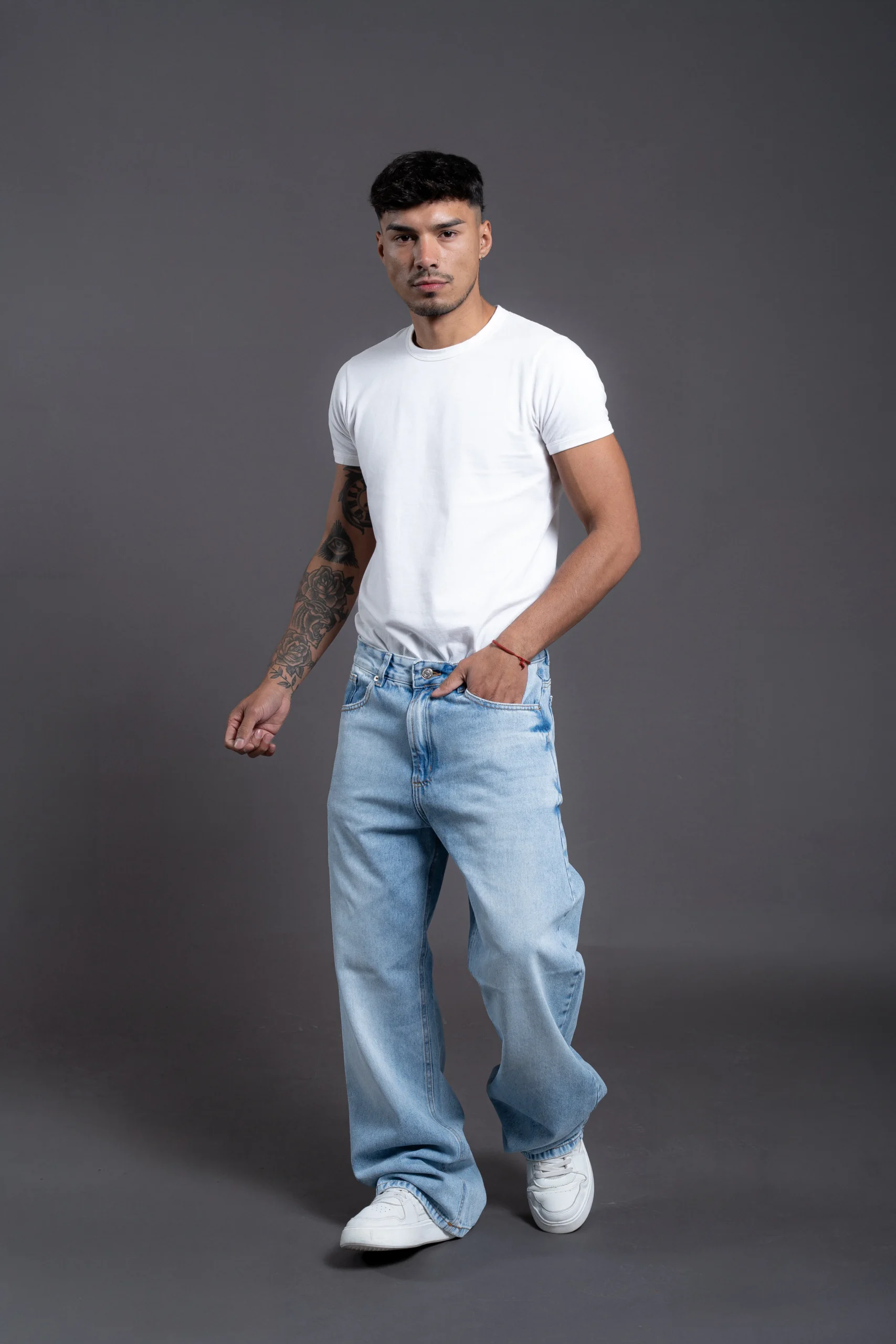 Baggy Celeste Nevado
