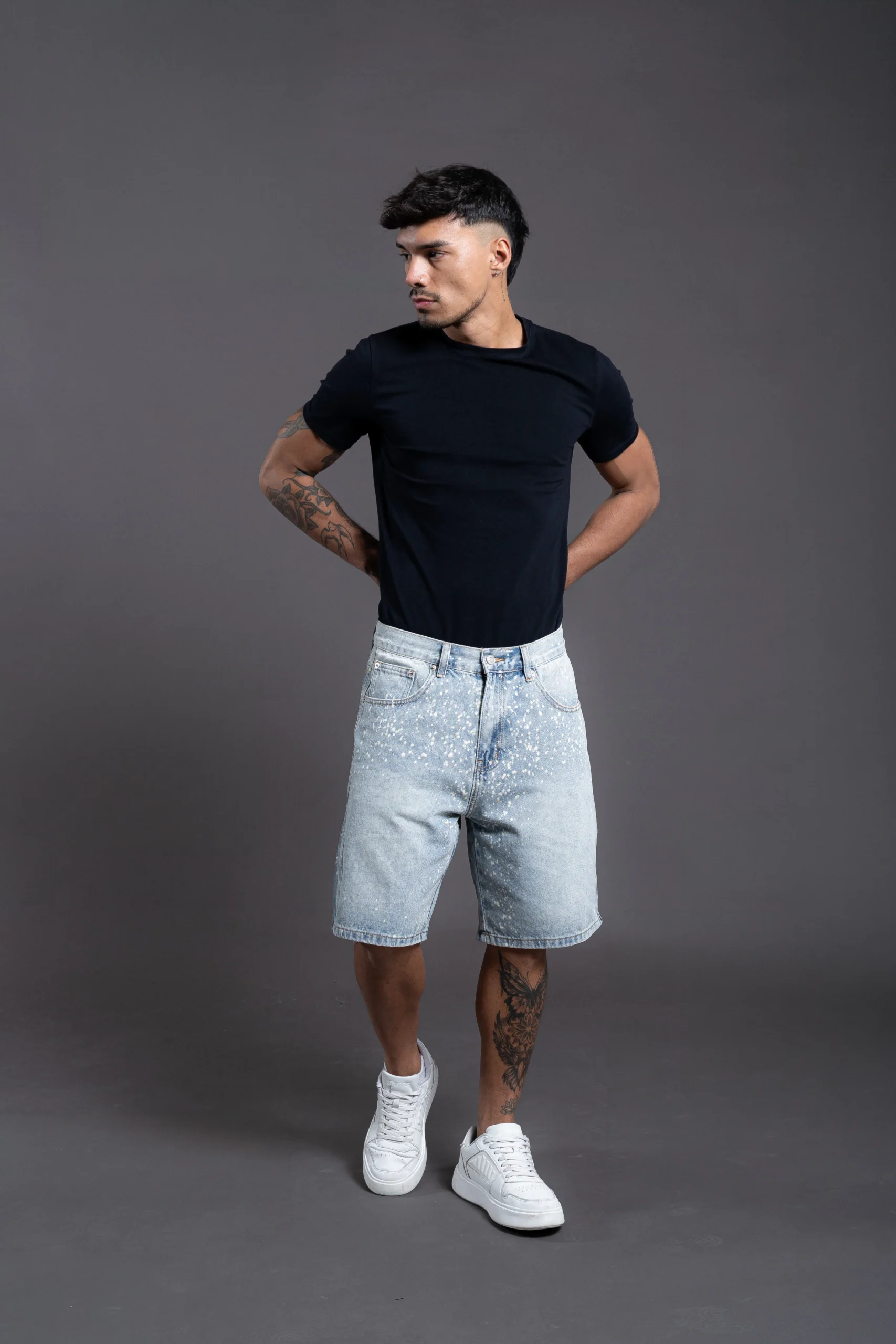 Bermuda Denim Splash